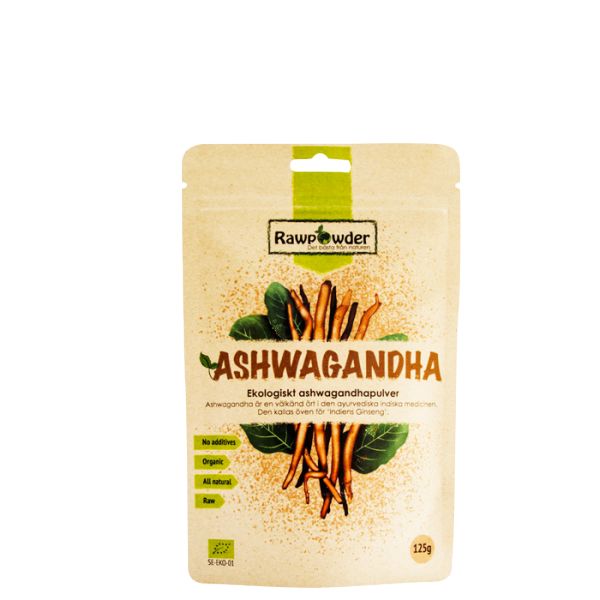 Ekologiskt Ashwagandhapulver