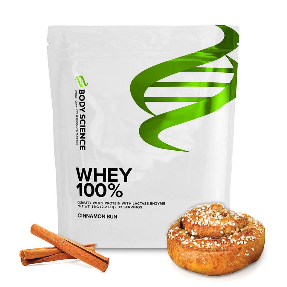 Body Science Whey 100% Cinnamon Bun