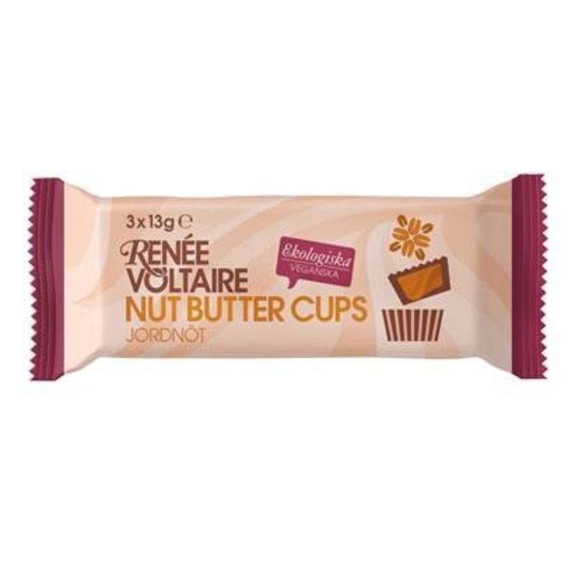 Renée Voltaire Nut Butter Cups Jordnöt EKO