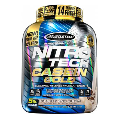 MuscleTech Nitro-Tech Casein Gold