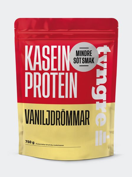 Tyngre Kasein Protein Vaniljdrömmar Mindre söt smak