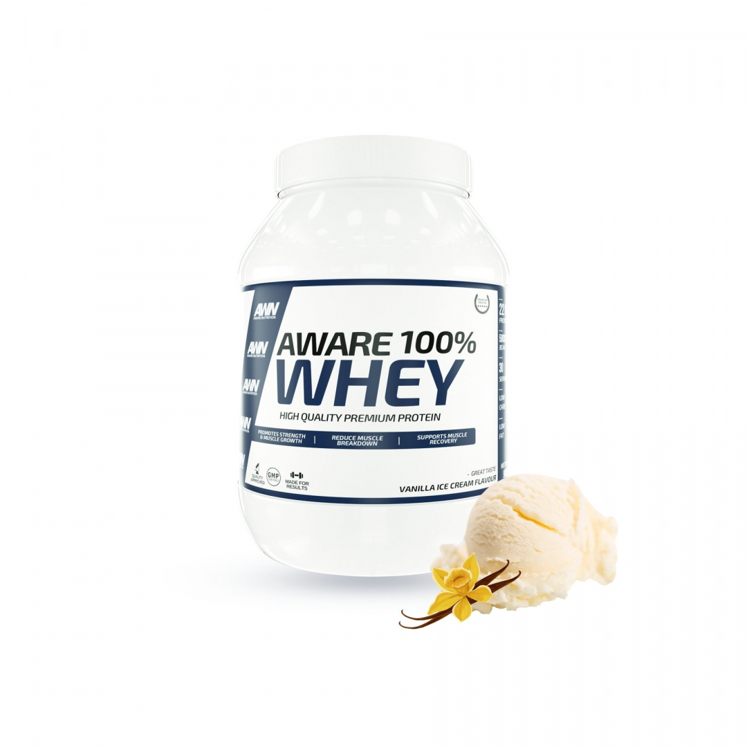 100% Whey Vanilla Ice Cream