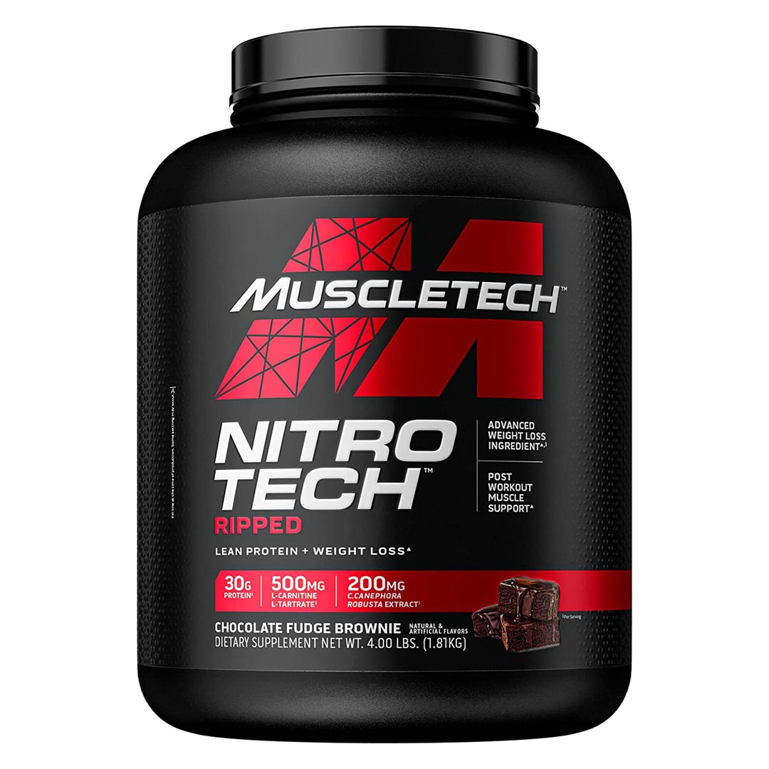Muscletech Nitro-tech Ripped Chocolate Fudge Brownie