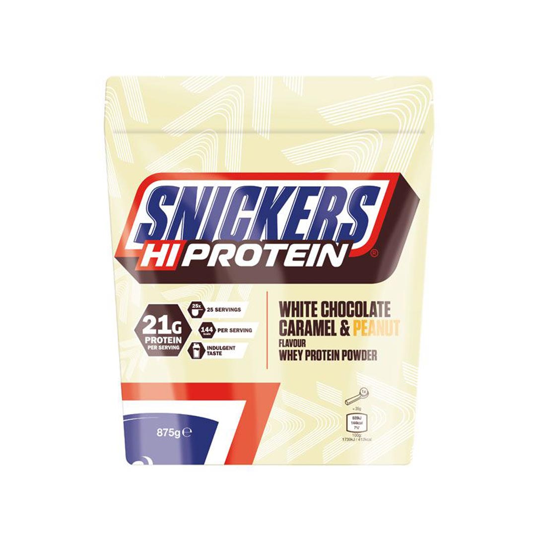 Snickers Protein Powder White Chocolate