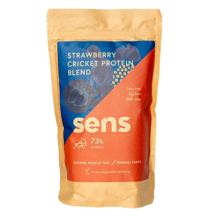 SENS Cricket Protein Strawberry