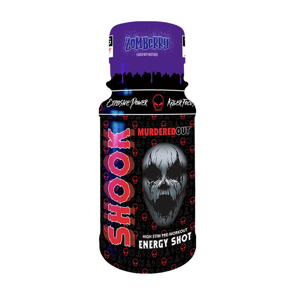 Murdered Out Shook Energy Shot Zomberry