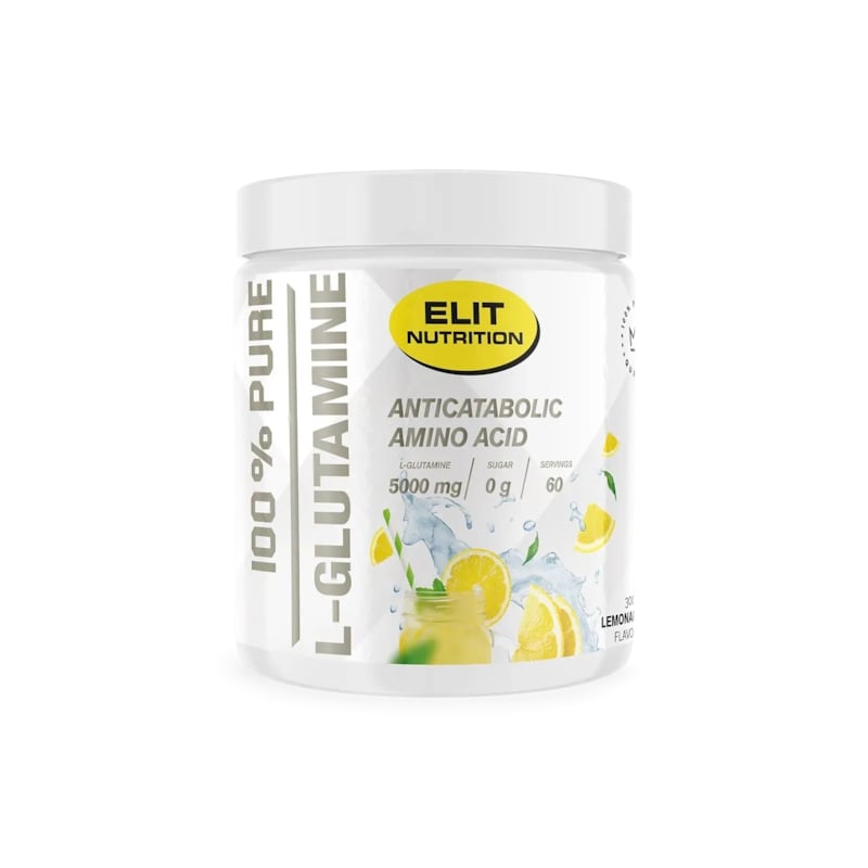 Elit Nutrition 100% Pure L-glutamine Lemonade