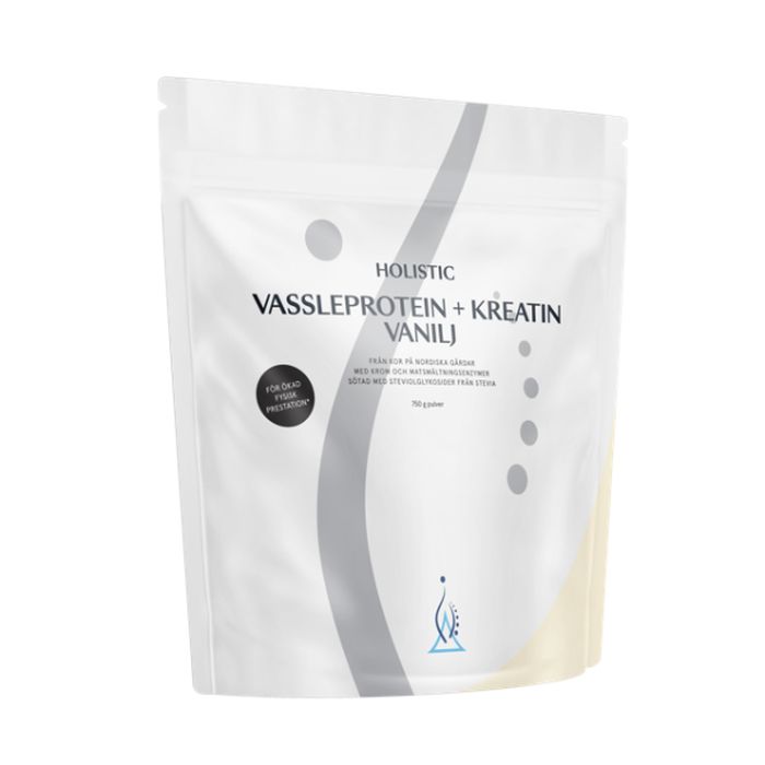 Holistic Vassleprotein + Kreatin Vanilj