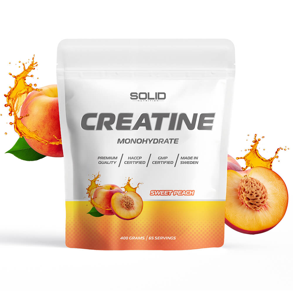 SOLID Nutrition Creatine Monohydrate Sweet Peach