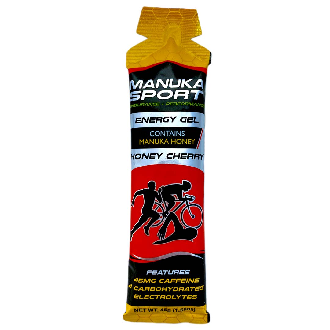 Manuka Sport Energy Gel Honung Cherry