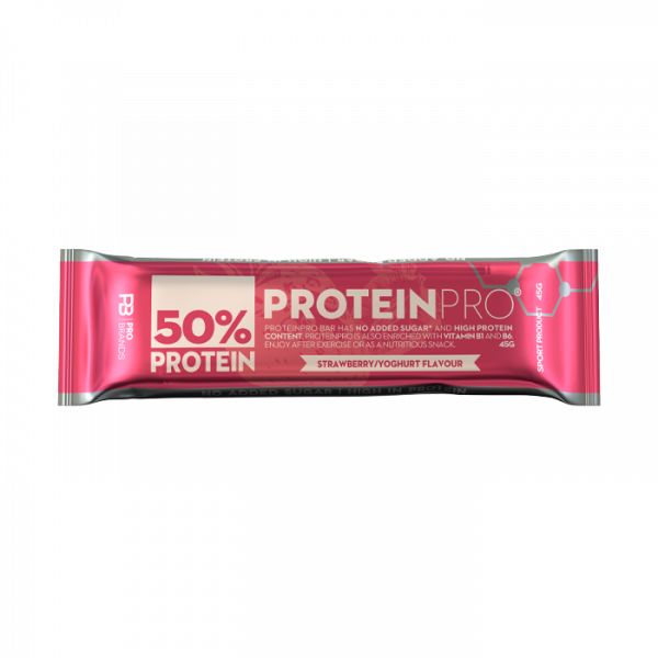 Protein bar 50% Strawberry Yoghurt