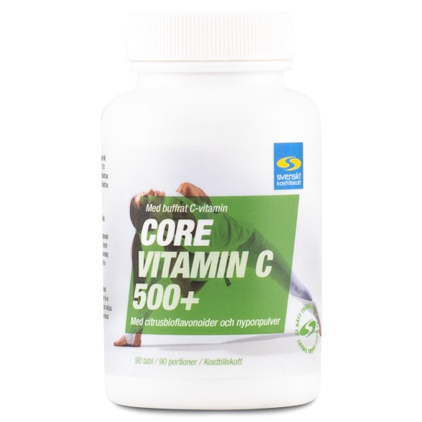 Svenskt Kosttillskott Core Vitamin C 500+ Citrus