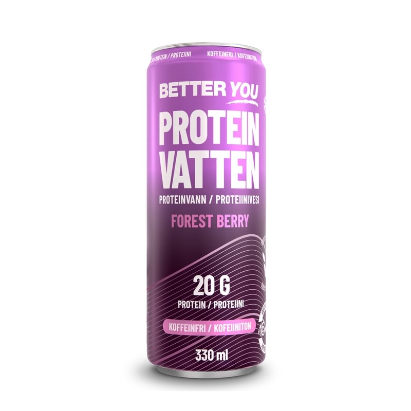 Better You Proteinvatten Forest Berry Koffeinfri