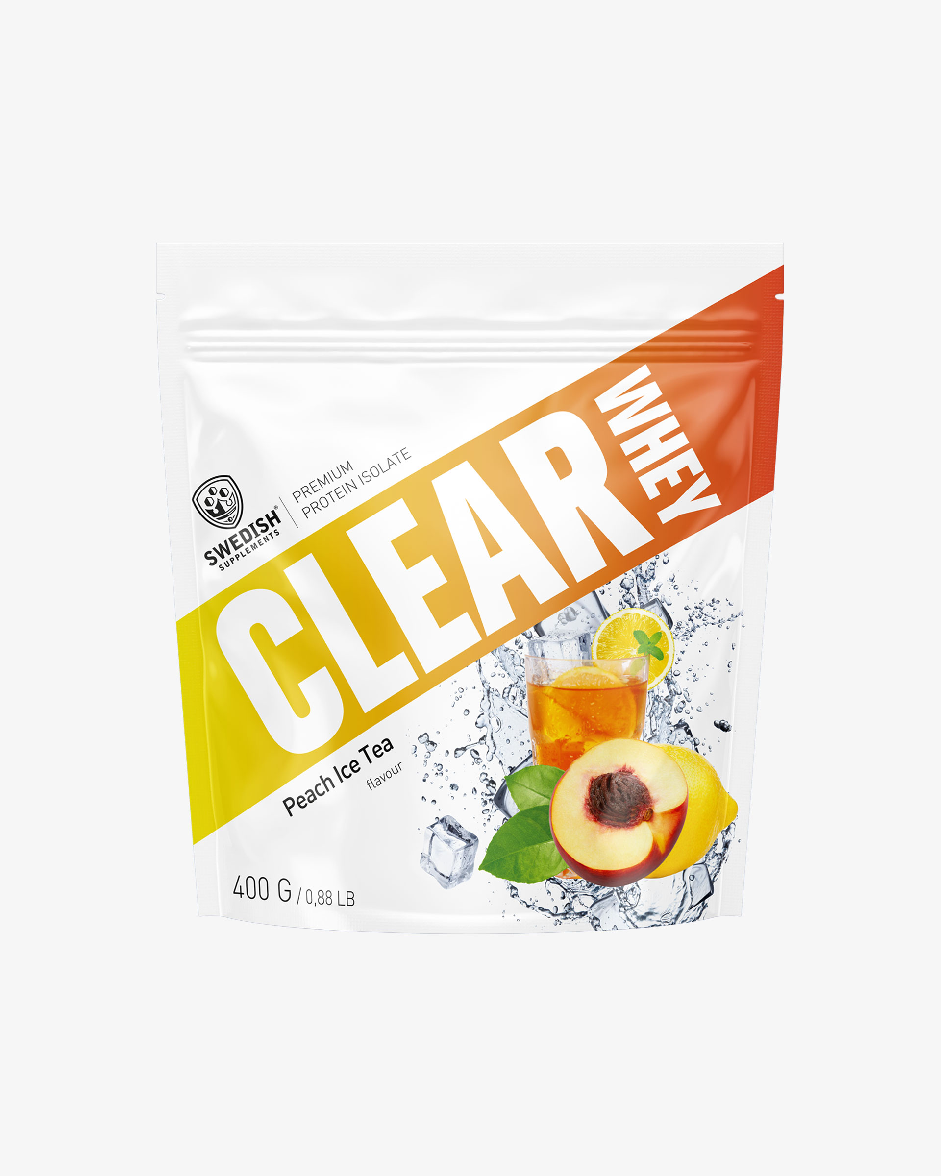 Swedish Supplements Clear Whey Ice Tea Peach