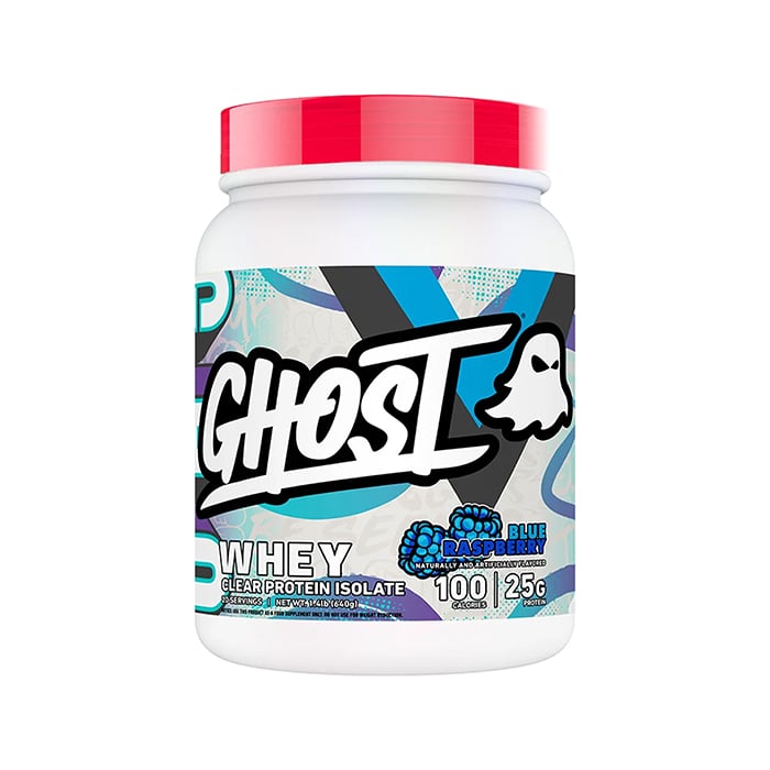 Ghost Clear Whey Isolate Blue Raspberry