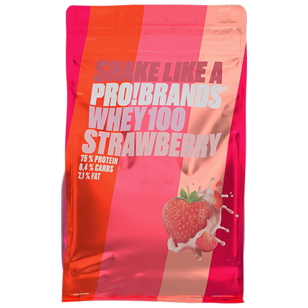 Pro Brands 100% Whey Protein Strawberry