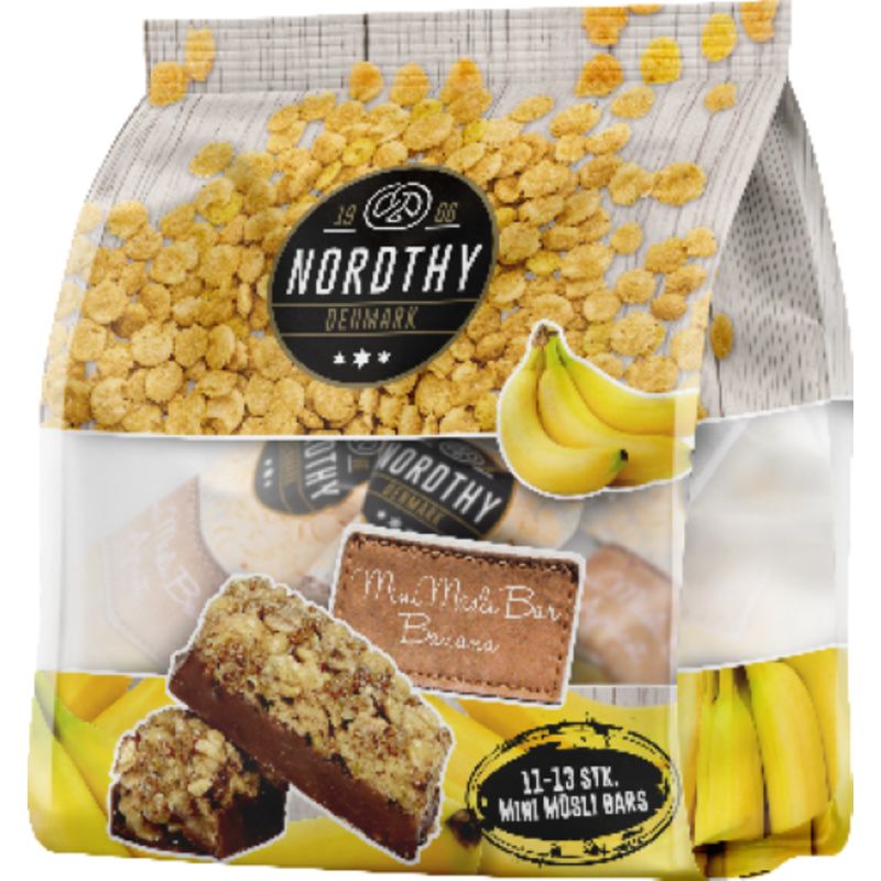 Nordthy Mini Muslibars Banan