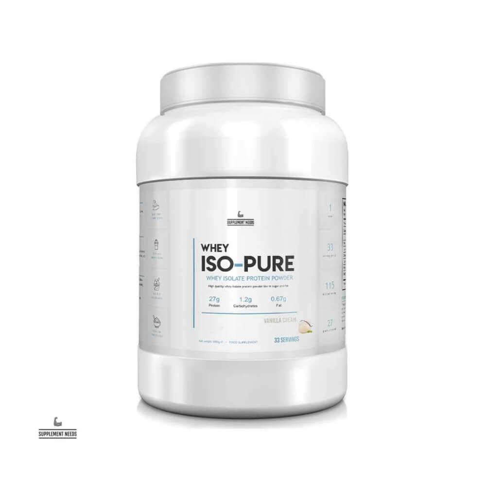 Supplement Needs Whey ISO-Pure Vanilla Cream
