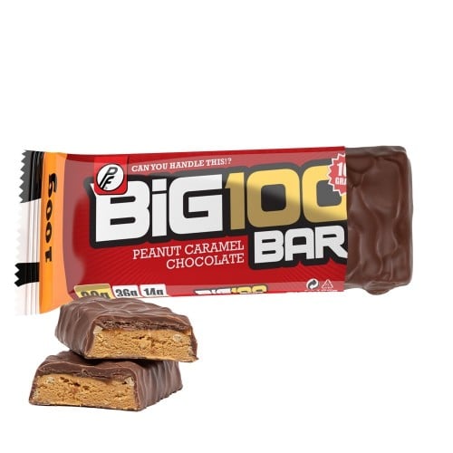 Big 100 Protein Bar Peanut Caramel Chocolate