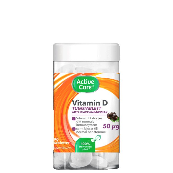 Active Care Vitamin D Svartvinbär