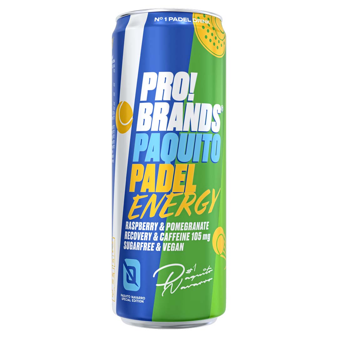 Pro Brands Paquito Padel Energy Raspberry & Pomegranate