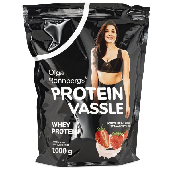 Olga Rönnbergs Protein Jordgubbsshake