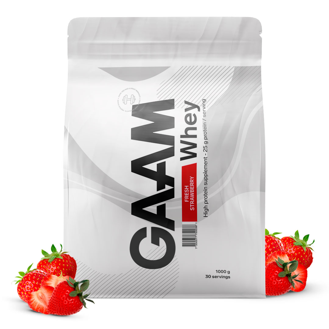 Gaam 100% Whey Premium Fresh Strawberry