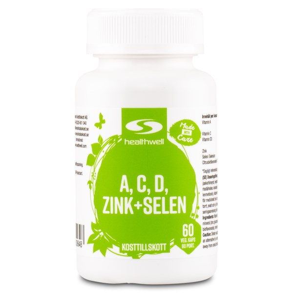 Healthwell A, C, D, Zink+Selen