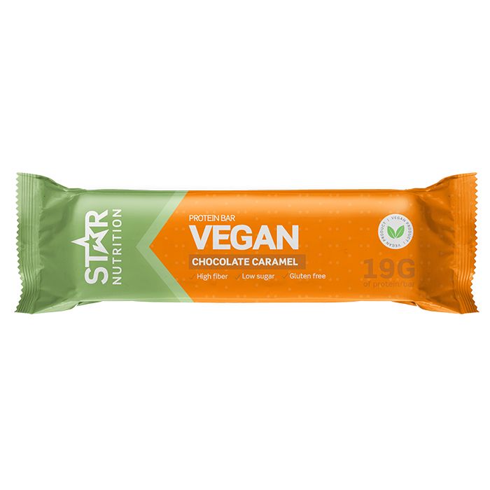 Star Nutrition Vegan Protein Bar Chocolate Caramel