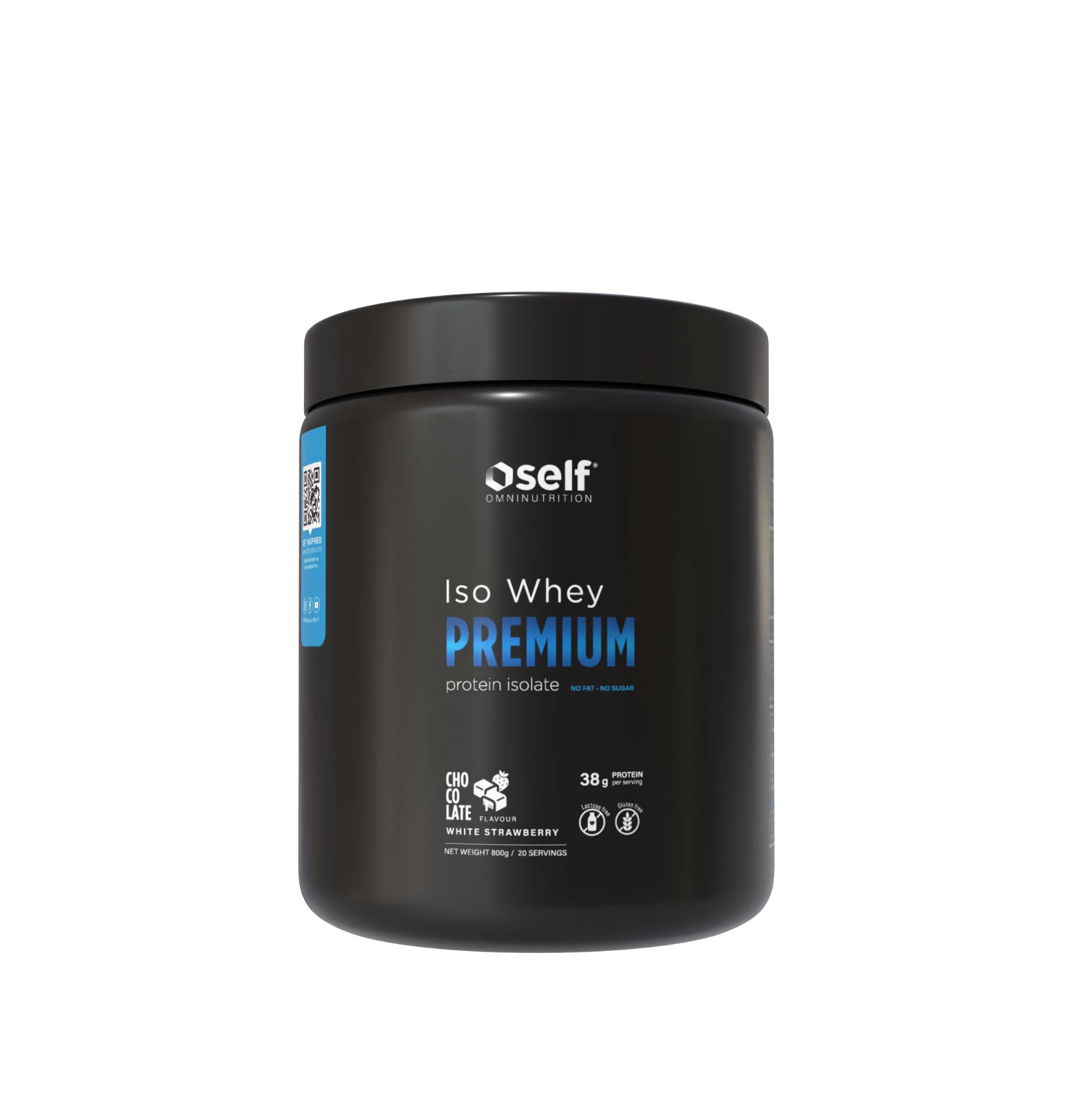 SELF Iso Whey Premium White chocolate Strawberry