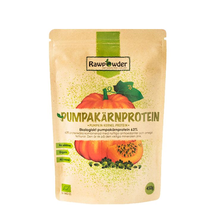Pumpakärnprotein 63% Eko