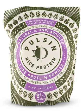 Pulsin Rice Protein Powder Natural
