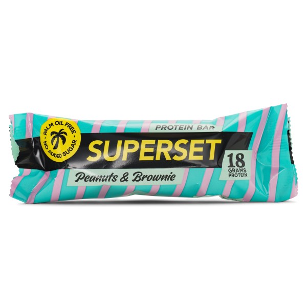 Superset Protein Bar Peanuts Brownie