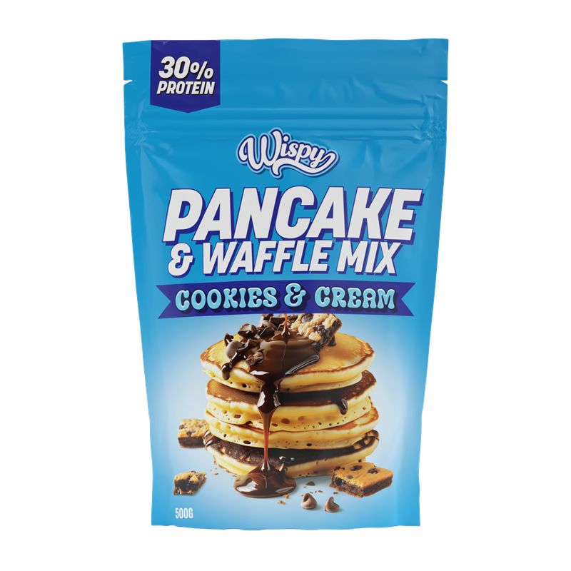 Wispy Pancake Cookies & Cream