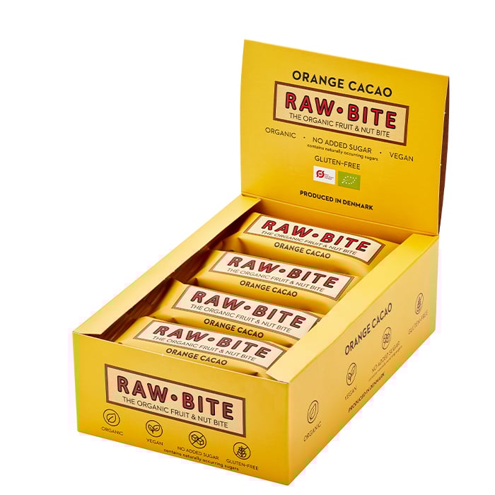 Rawbite bar Apelsin Kakao
