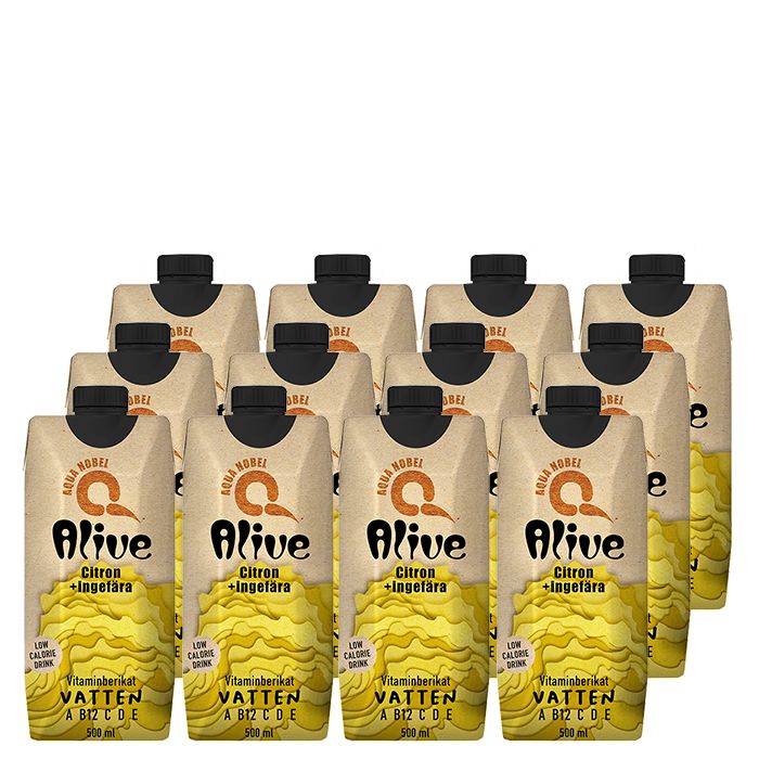 ALIVE Citron Ingefära Koffeinfri