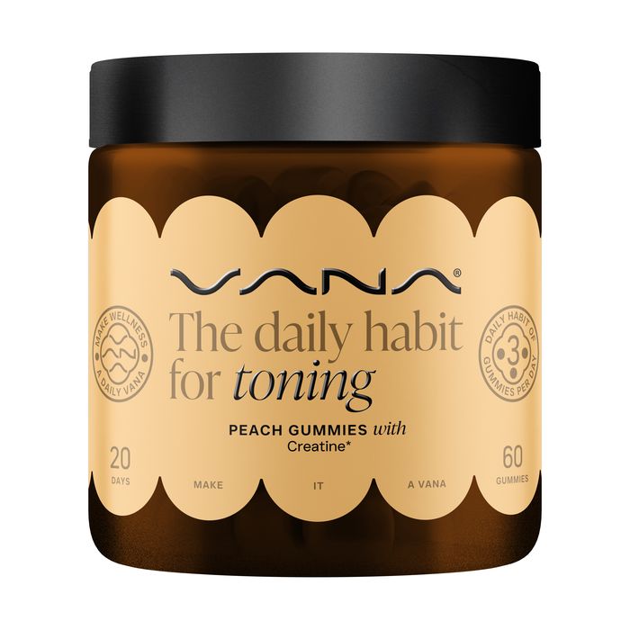 VANA Toning Gummies Creatine Peach