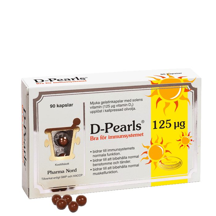 D-Pearls 125 µg 5000 IE