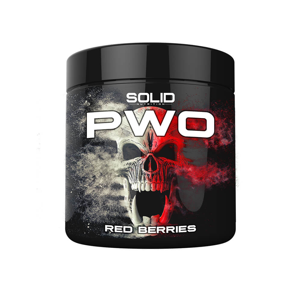 SOLID Nutrition BLACK LINE PWO Red Berries