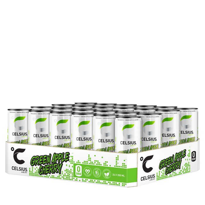 Celsius Green Apple Cherry