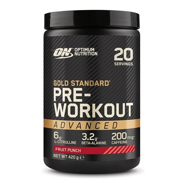 Optimum Nutrition Gold Standard Pre Workout Advanced Fruit Punch