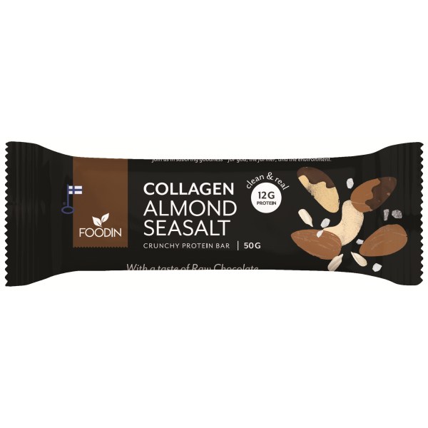 Foodin Collagen Protein Bar Almond Sea Salt