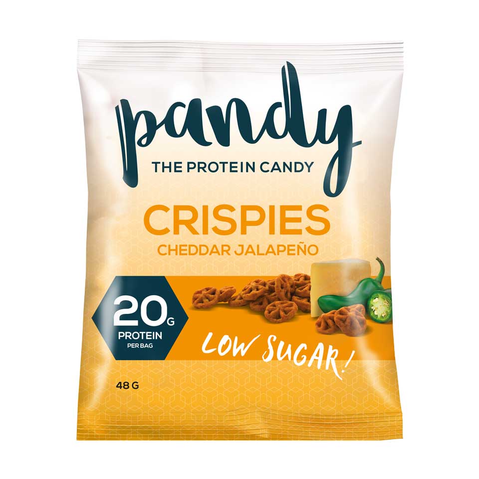 Pandy Protein Candy Pandy Protein Crispies Cheddar/Jalapeño