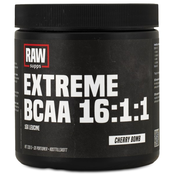RAW Extreme BCAA 16:1:1 Cherry Bomb