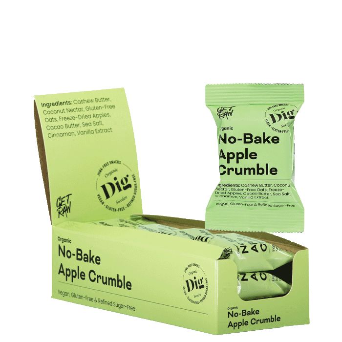 GET RAW Organic Bar Smulpaj Apple