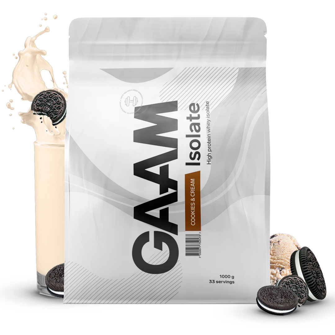 Gaam 100% Isolate Premium Cookies & Cream