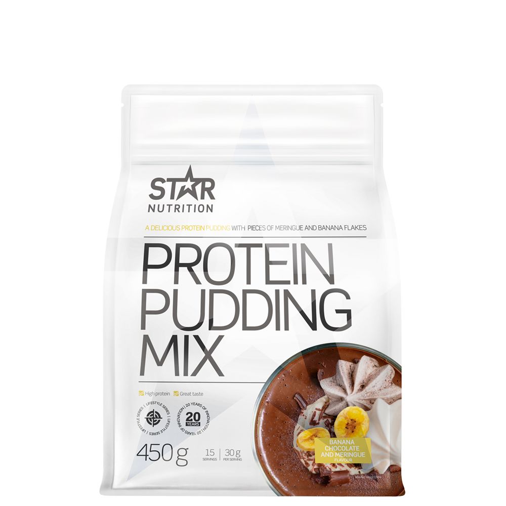 Protein Pudding Banana Chocolate Maringue