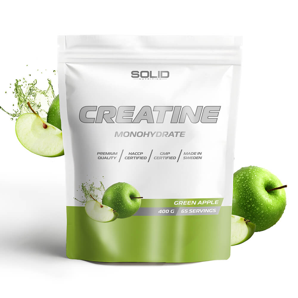 SOLID Nutrition Creatine Monohydrate Green Apple