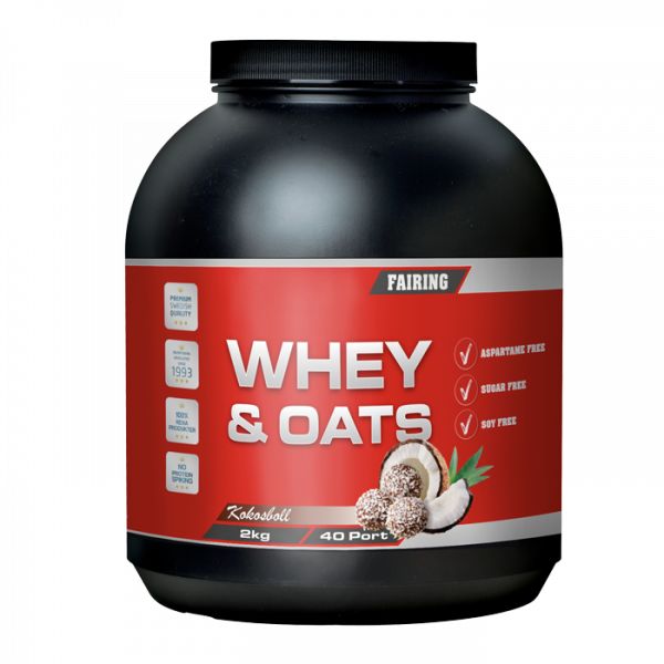 Whey & Oats kokosboll