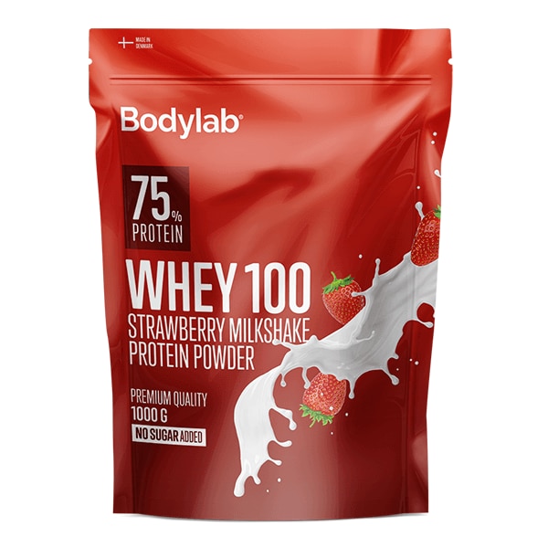 Bodylab Whey 100 Strawberry Milkshake